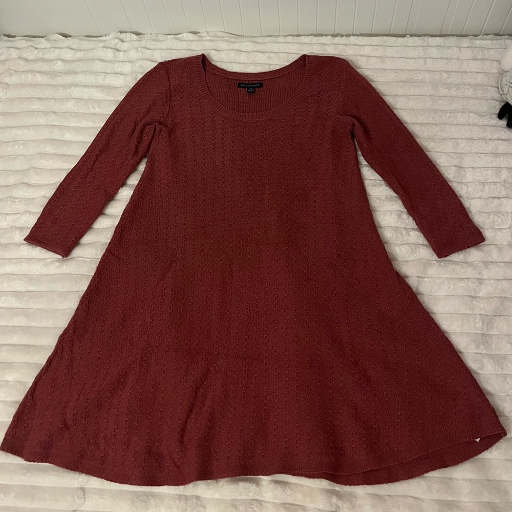 Knit Pink Dress